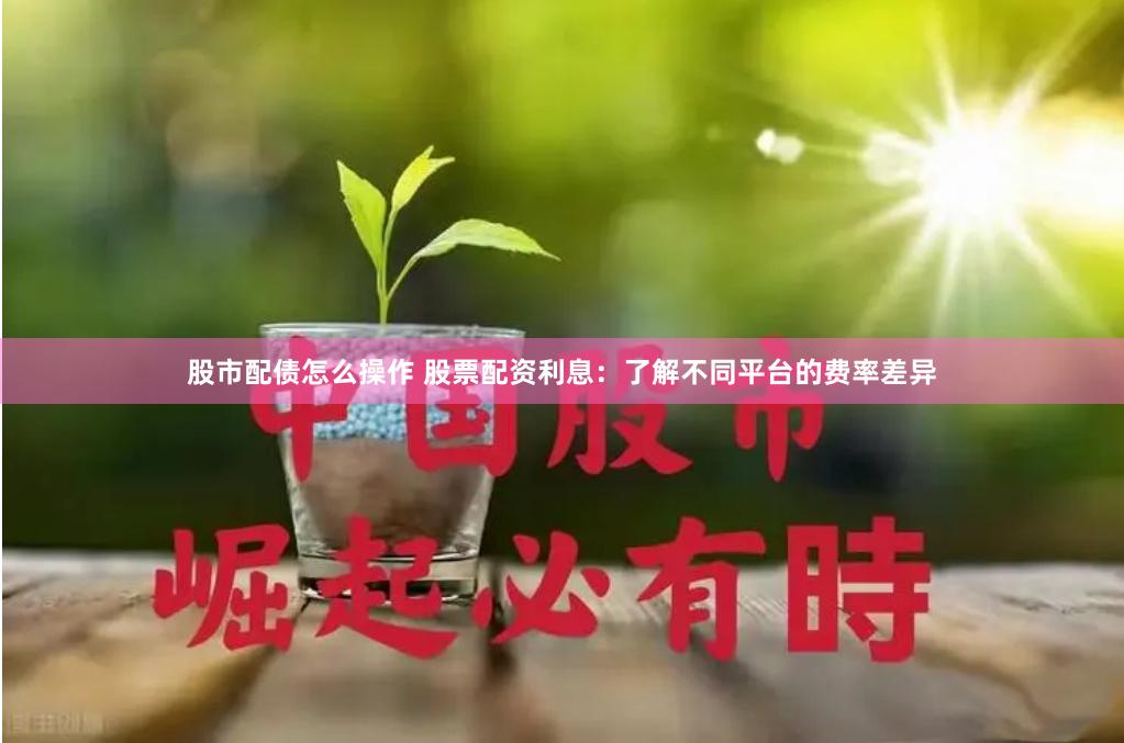 股市配债怎么操作 股票配资利息：了解不同平台的费率差异